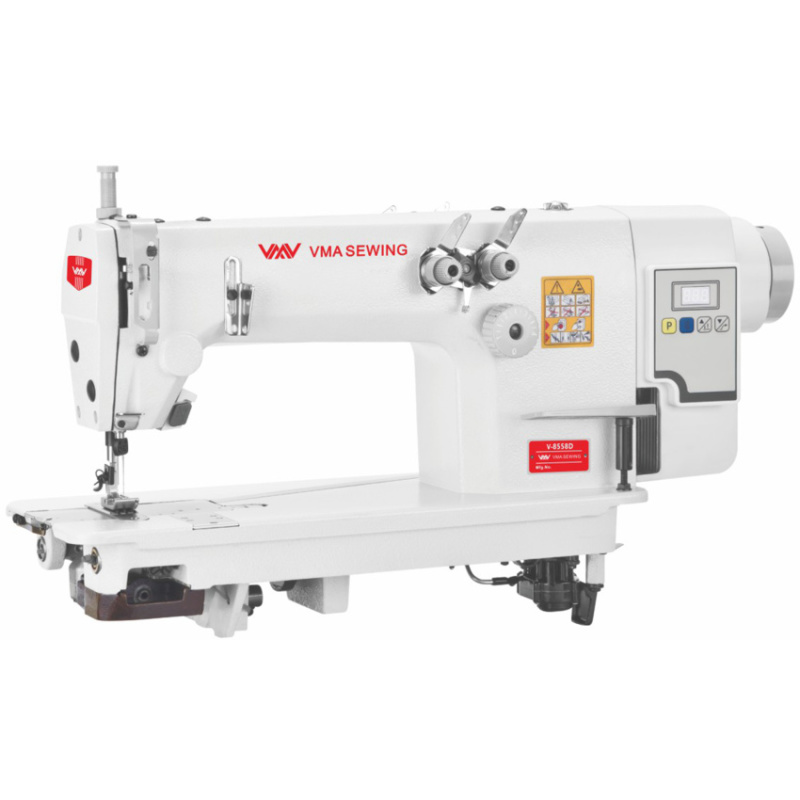 V-8558D Direct drive double needle chain stitch